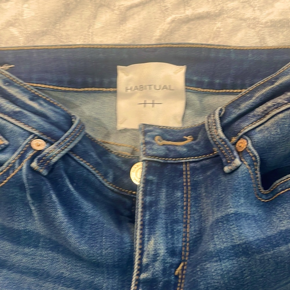 Designer denim jeans
